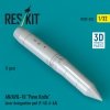 RESKIT RS32-0522 AN/AVQ-10 Pave Knife laser designation pod (1 pcs) (F-4D, A-6A) (3D Printed) (1/32)